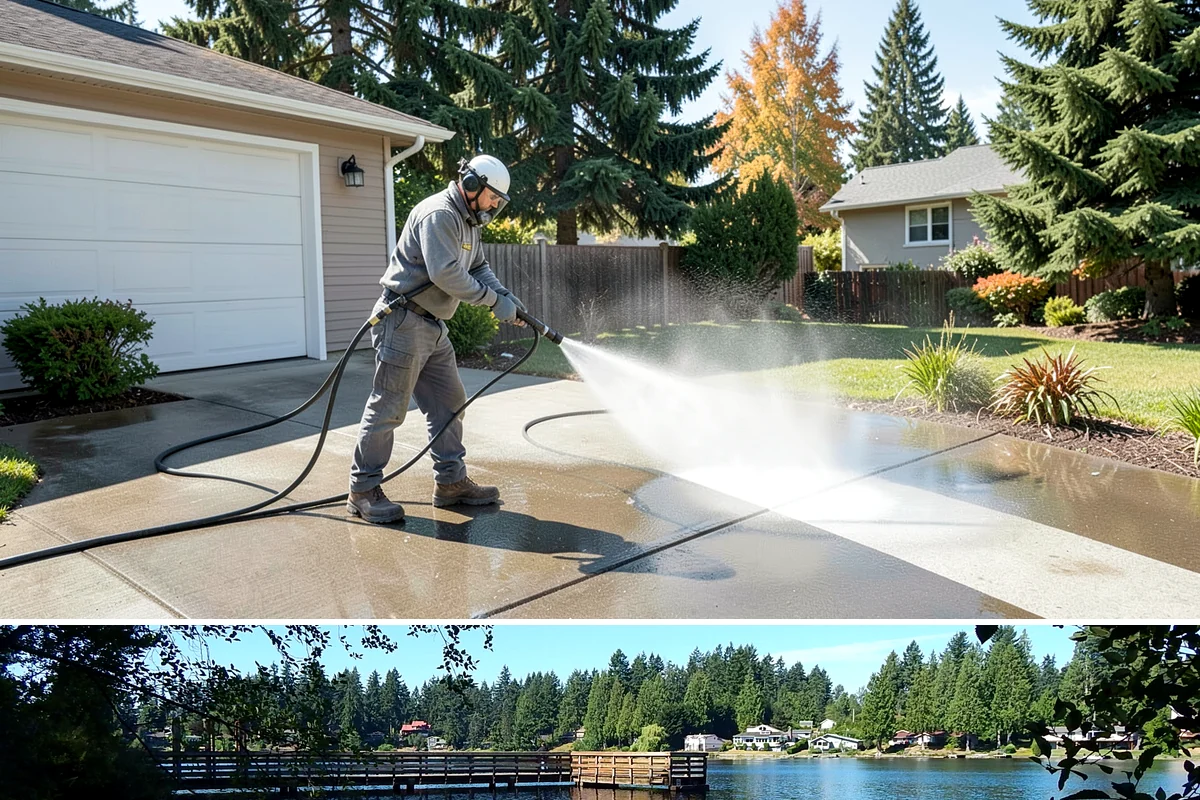 Fountain Cleaning in Federal Way, King County, WA - Clean fountains in spring before summer use and again in fall to clear algae before water sits through the wet season.