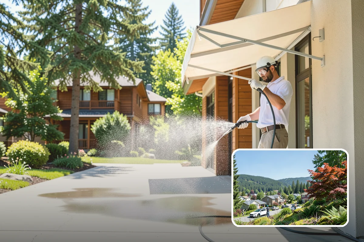Fountain Cleaning in Index, Snohomish County, WA - Clears algae and biofilm from basins and cascades