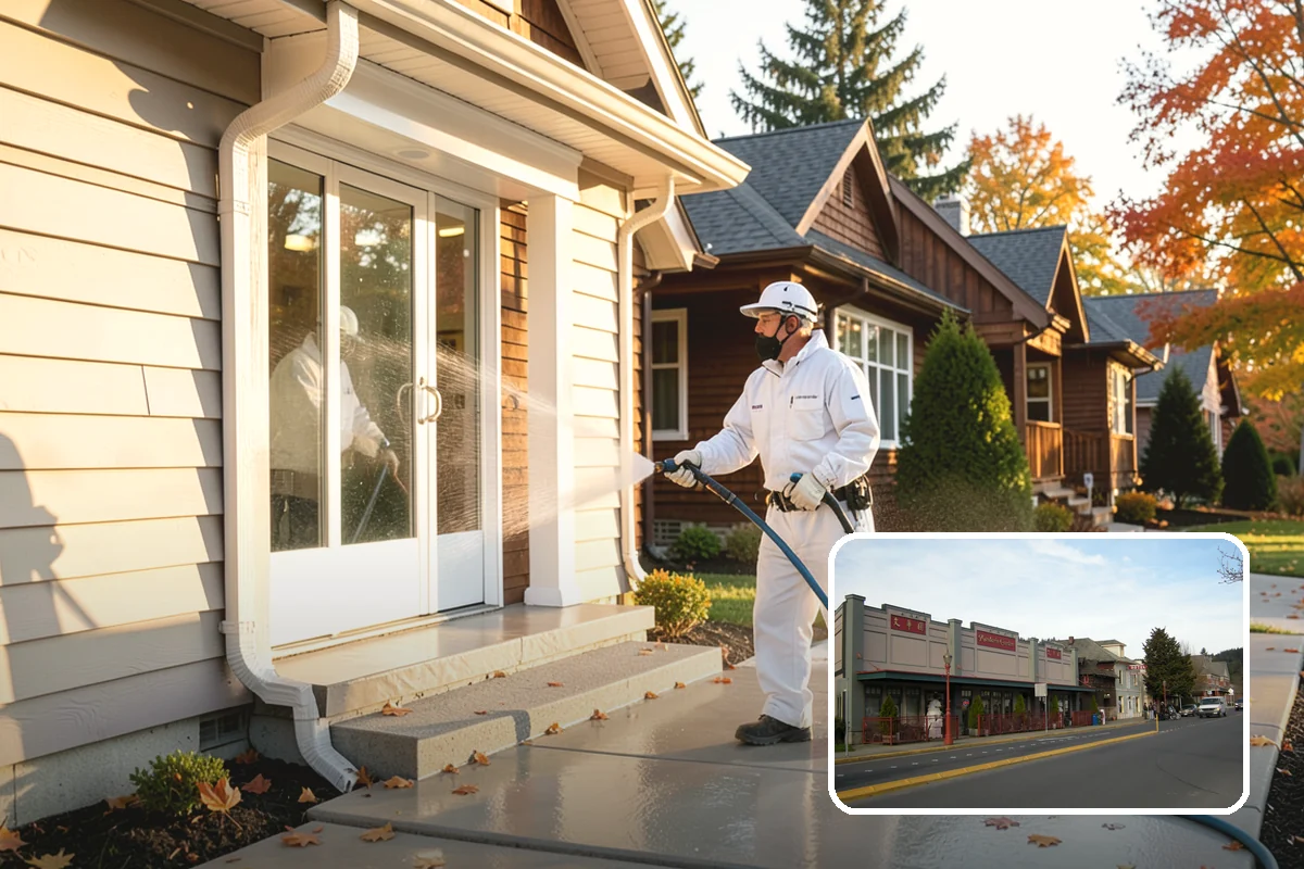 Fountain Cleaning in Issaquah, King County, WA - Clears algae and biofilm from basins and cascades