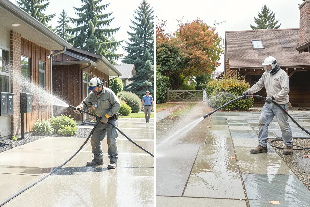 Fountain Cleaning in Issaquah, King County, WA - Drain the basin and remove standing debris