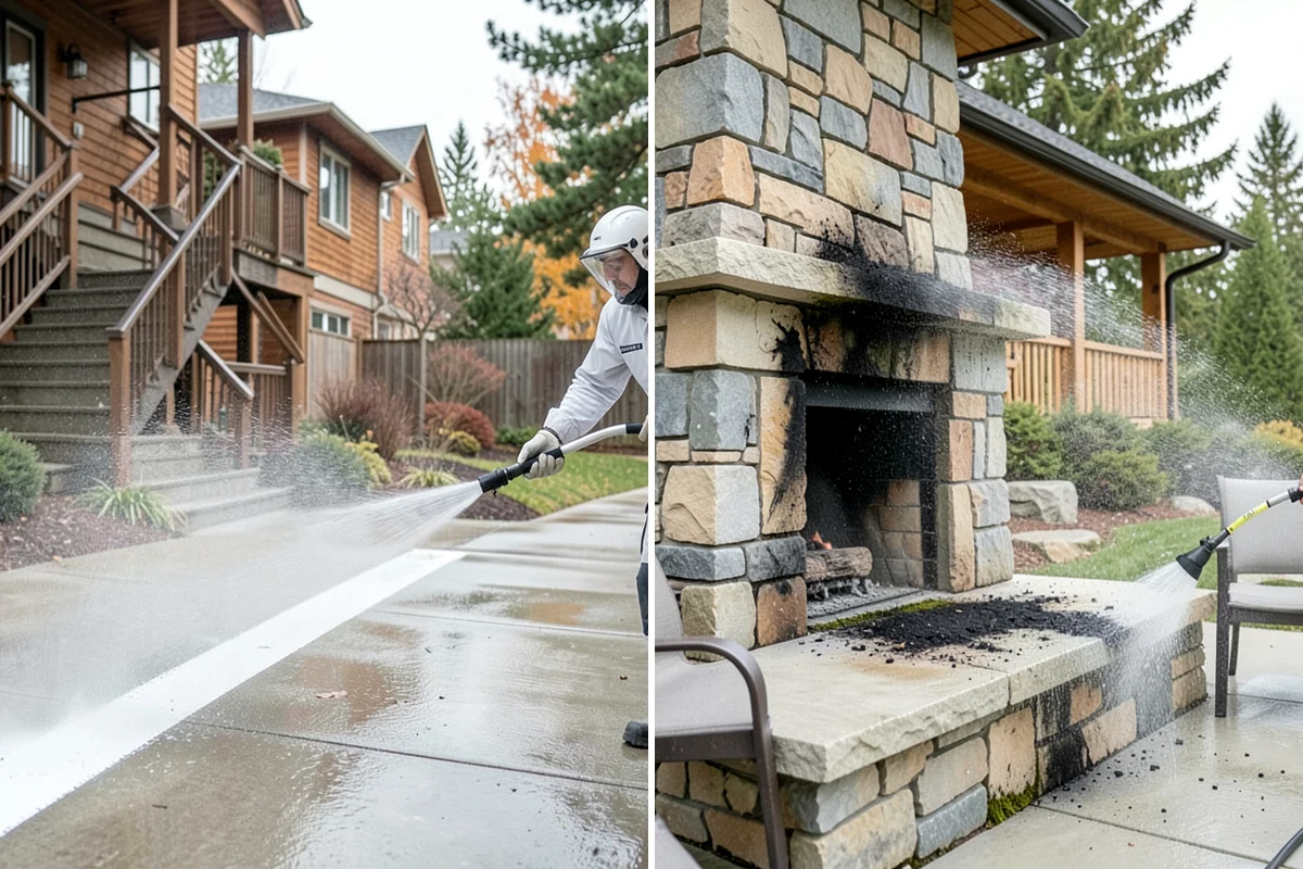 Fountain Cleaning in Lyman, Skagit County, WA - Drain the basin and remove standing debris