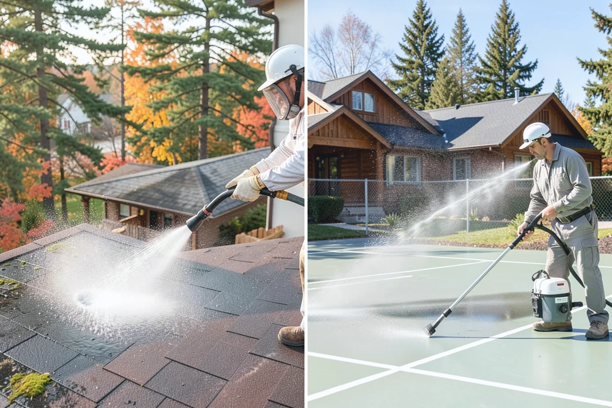 Fountain Cleaning in Marysville, Snohomish County, WA - Drain the basin and remove standing debris
