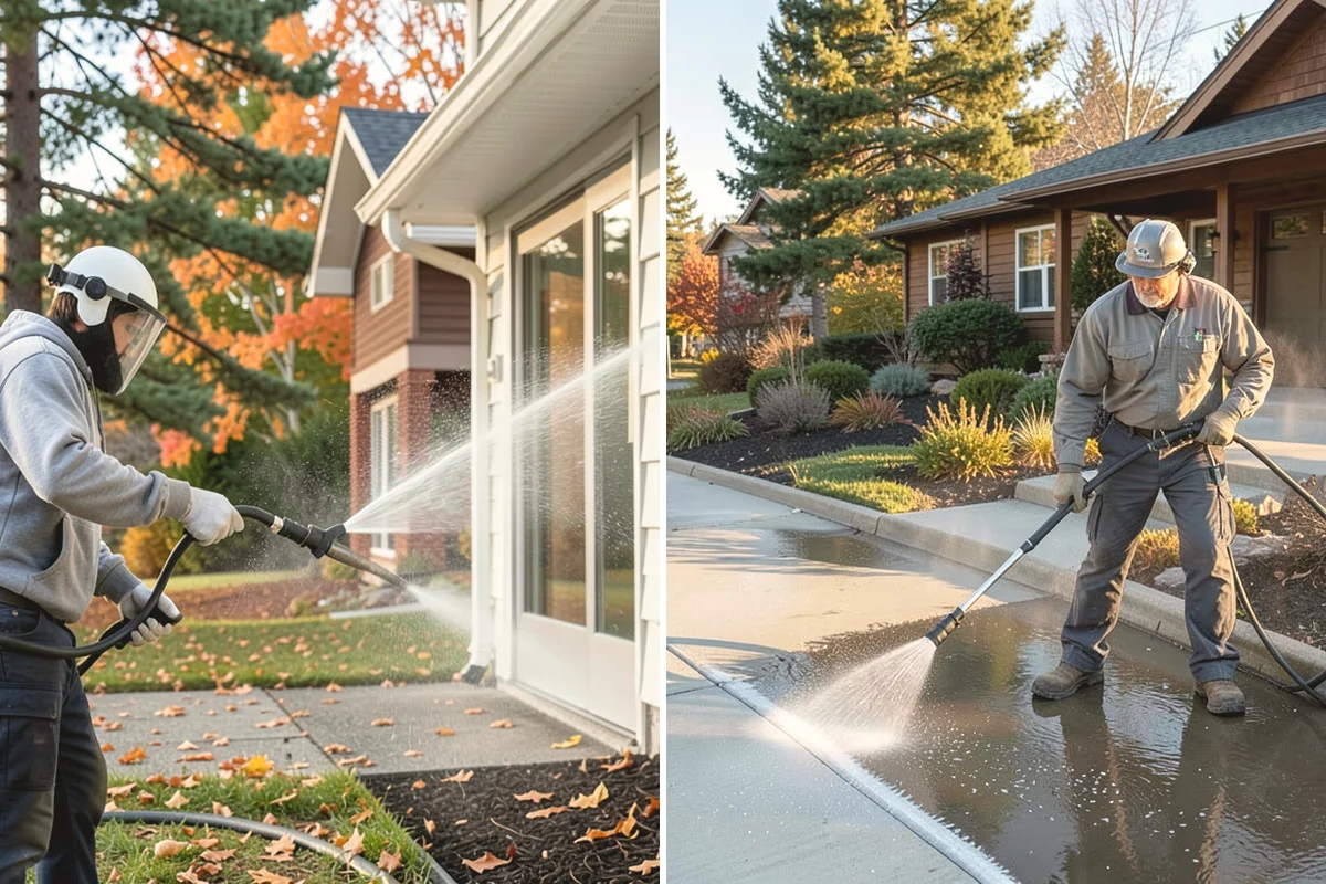 Fountain Cleaning in Mercer Island, King County, WA - Drain the basin and remove standing debris