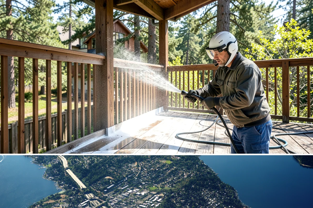 Fountain Cleaning in Mercer Island, King County, WA - Clean fountains in spring before summer use and again in fall to clear algae before water sits through the wet season.
