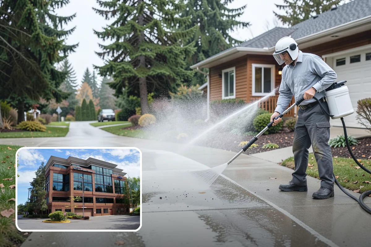 Fountain Cleaning in Mountlake Terrace, Snohomish County, WA - Clears algae and biofilm from basins and cascades