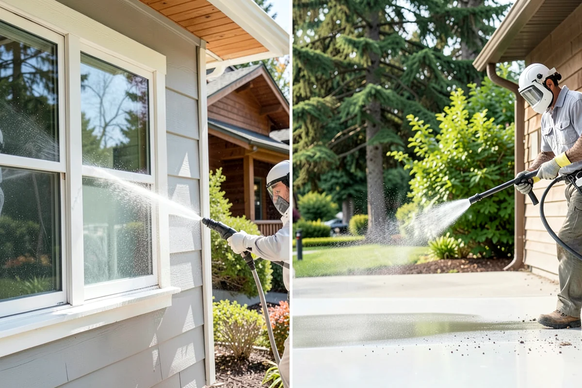 Fountain Cleaning in Puyallup, Pierce County, WA - Drain the basin and remove standing debris