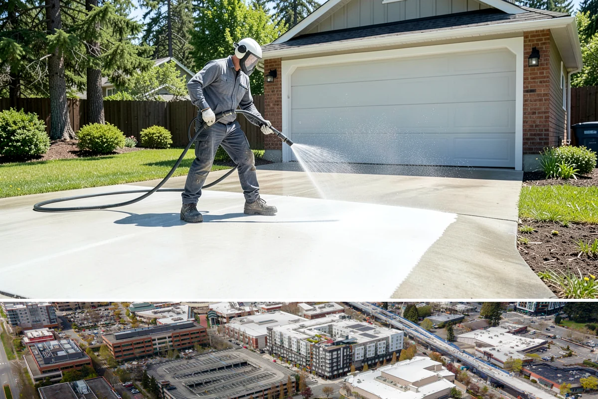 Fountain Cleaning in Redmond, King County, WA - Clean fountains in spring before summer use and again in fall to clear algae before water sits through the wet season.