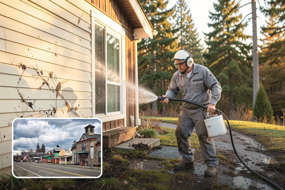 Fountain Cleaning in Roy, Pierce County, WA - Clears algae and biofilm from basins and cascades