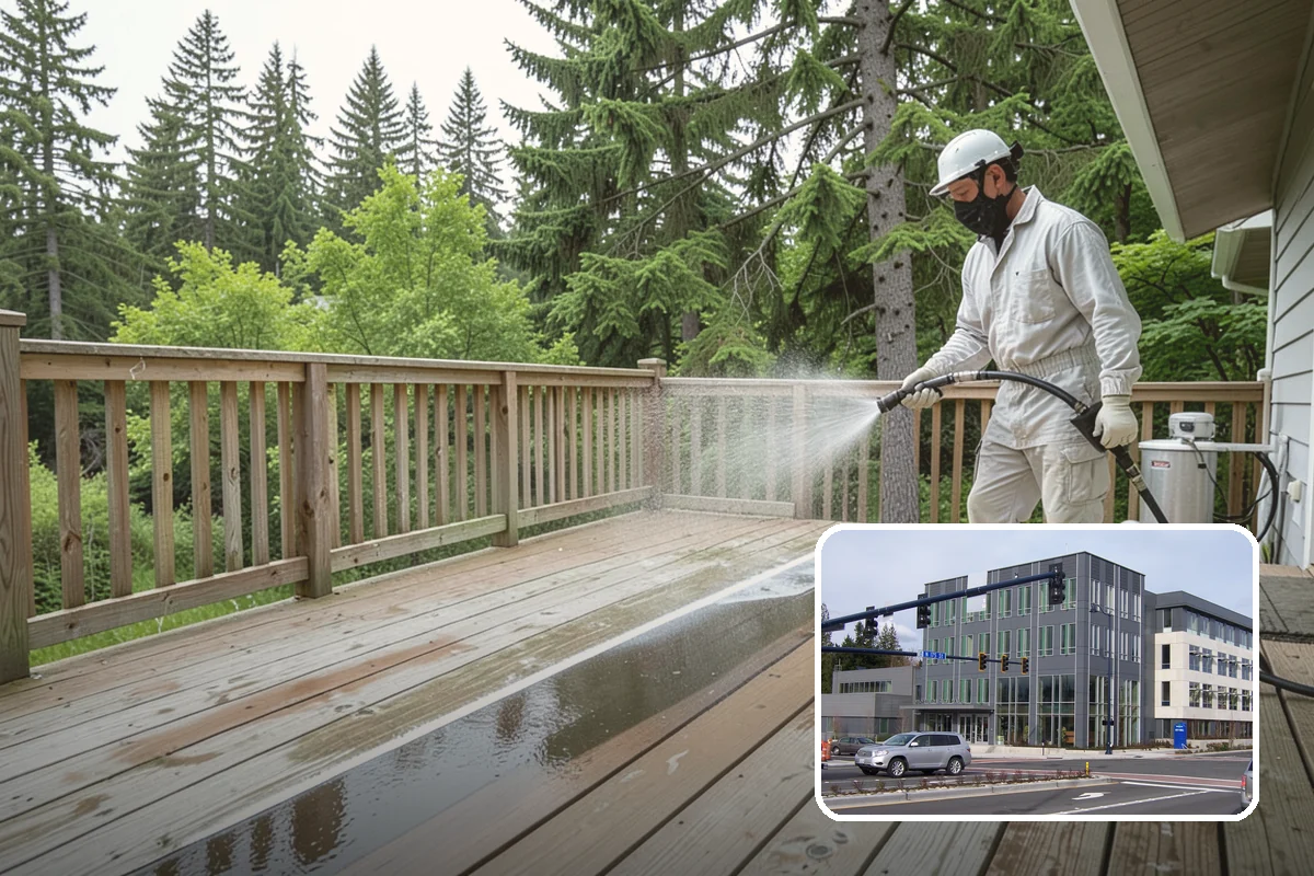 Fountain Cleaning in Shoreline, King County, WA - Clears algae and biofilm from basins and cascades