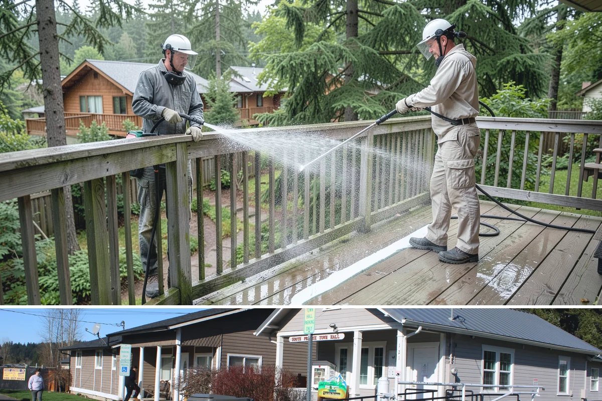 Fountain Cleaning in South Prairie, Pierce County, WA - Clean fountains in spring before summer use and again in fall to clear algae before water sits through the wet season.