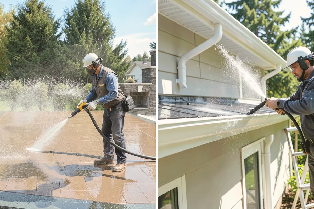 Fountain Cleaning in Stanwood, Snohomish County, WA - Drain the basin and remove standing debris