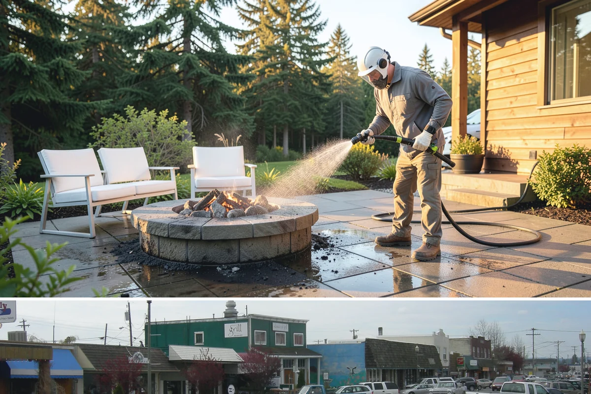 Fountain Cleaning in Stanwood, Snohomish County, WA - Clean fountains in spring before summer use and again in fall to clear algae before water sits through the wet season.