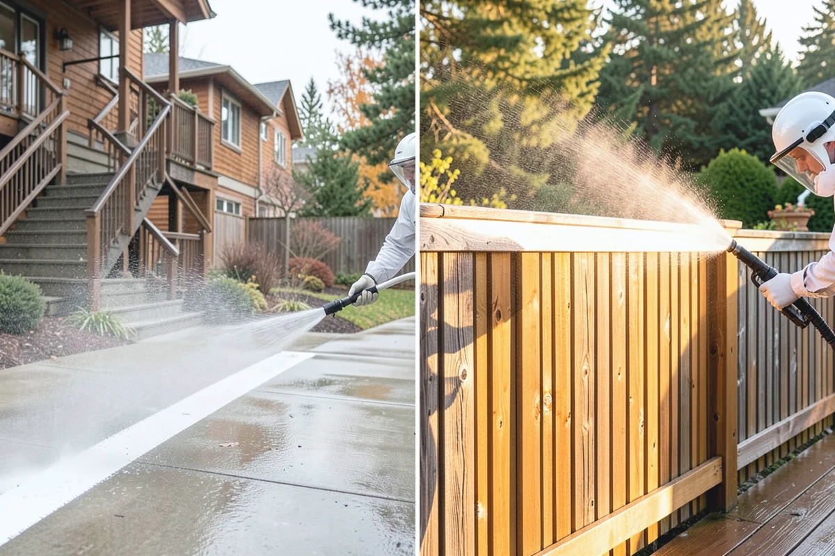 Fountain Cleaning in Sumner, Pierce County, WA - Drain the basin and remove standing debris