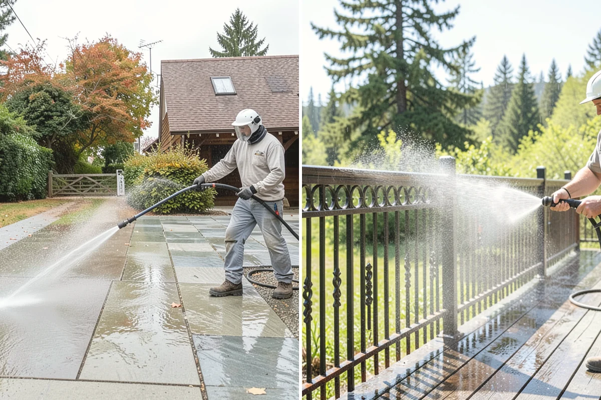 Fountain Cleaning in Tacoma, Pierce County, WA - Drain the basin and remove standing debris
