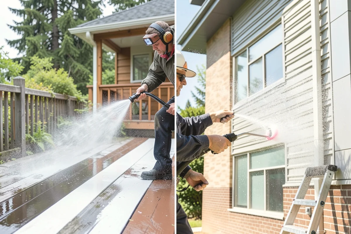 Fountain Cleaning in University Place, Pierce County, WA - Drain the basin and remove standing debris