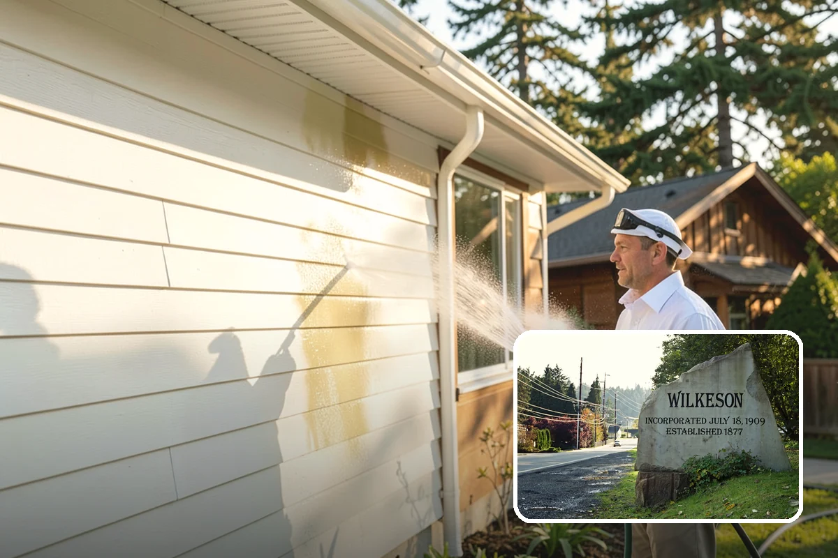 Fountain Cleaning in Wilkeson, Pierce County, WA - Clears algae and biofilm from basins and cascades