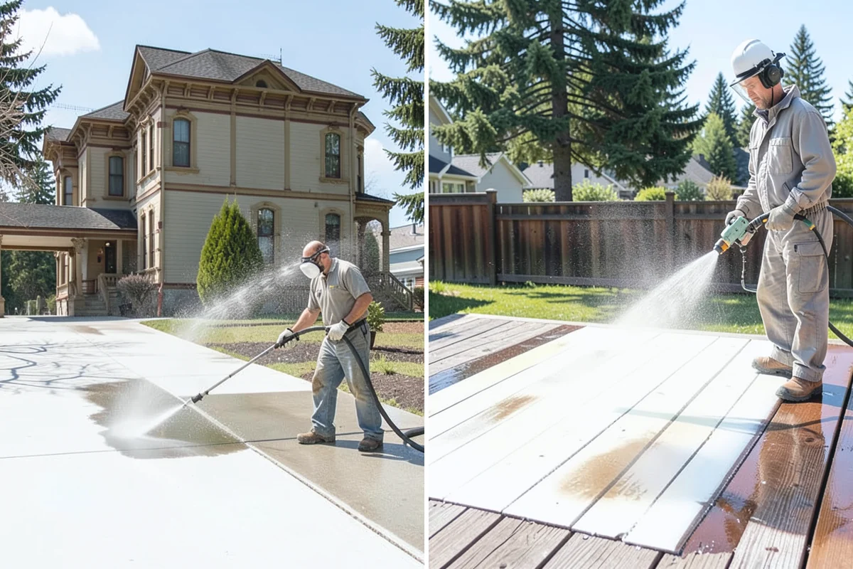 Fountain Cleaning in Wilkeson, Pierce County, WA - Drain the basin and remove standing debris
