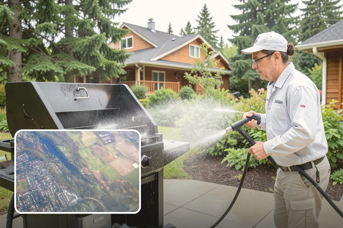 French Window Cleaning in Algona, King County, WA - Cleans each divided pane and the muntins between