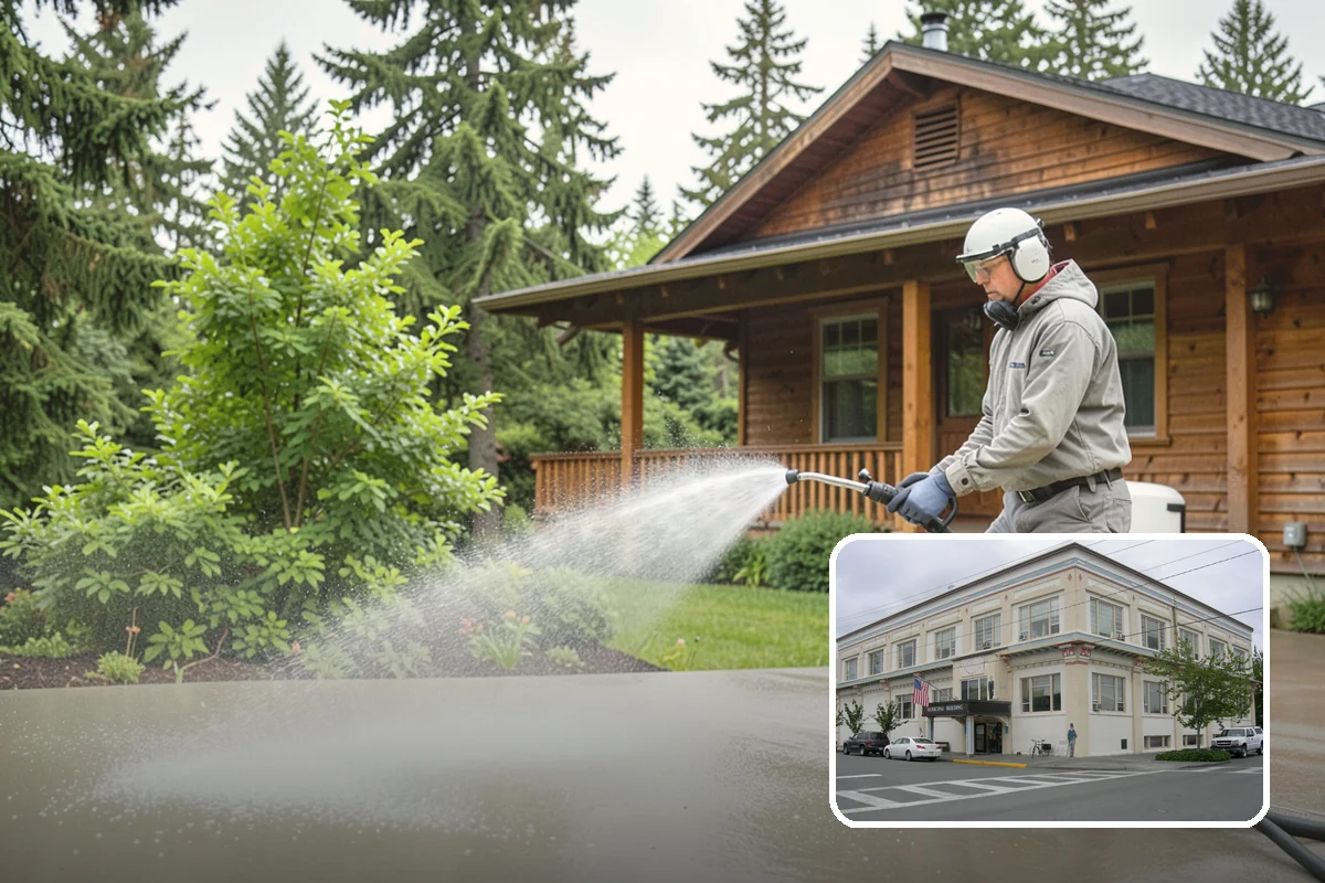 French Window Cleaning in Anacortes, Skagit County, WA - Cleans each divided pane and the muntins between