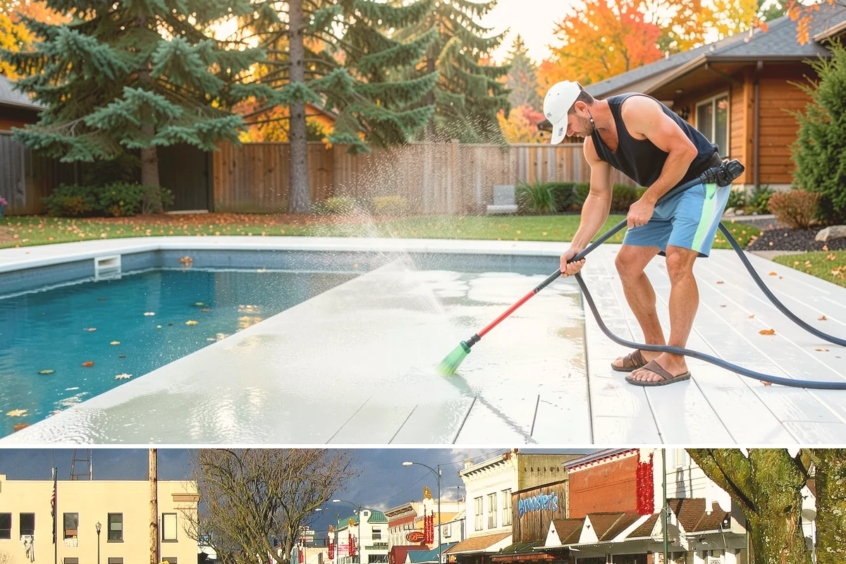 French Window Cleaning in Arlington, Snohomish County, WA - Spring is ideal to detail French windows after winter drives grime into every corner.