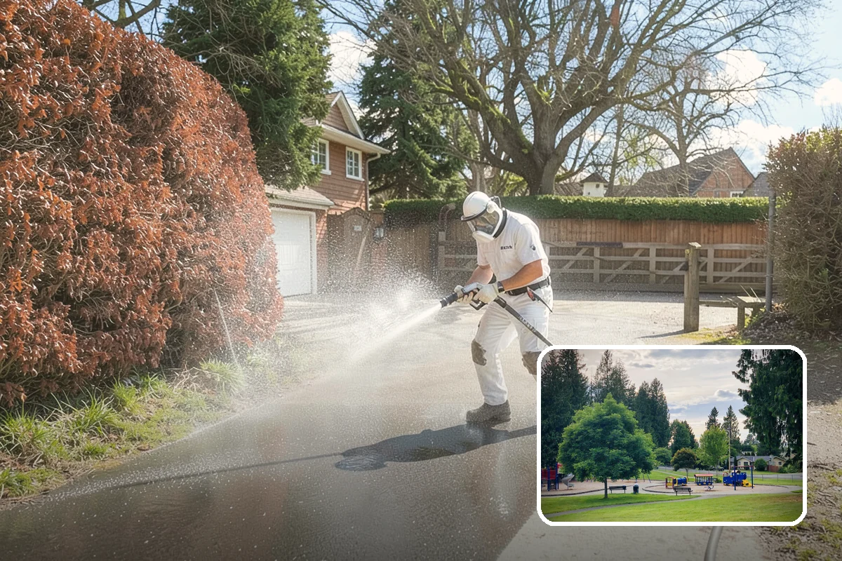 French Window Cleaning in Bonney Lake, Pierce County, WA - Cleans each divided pane and the muntins between