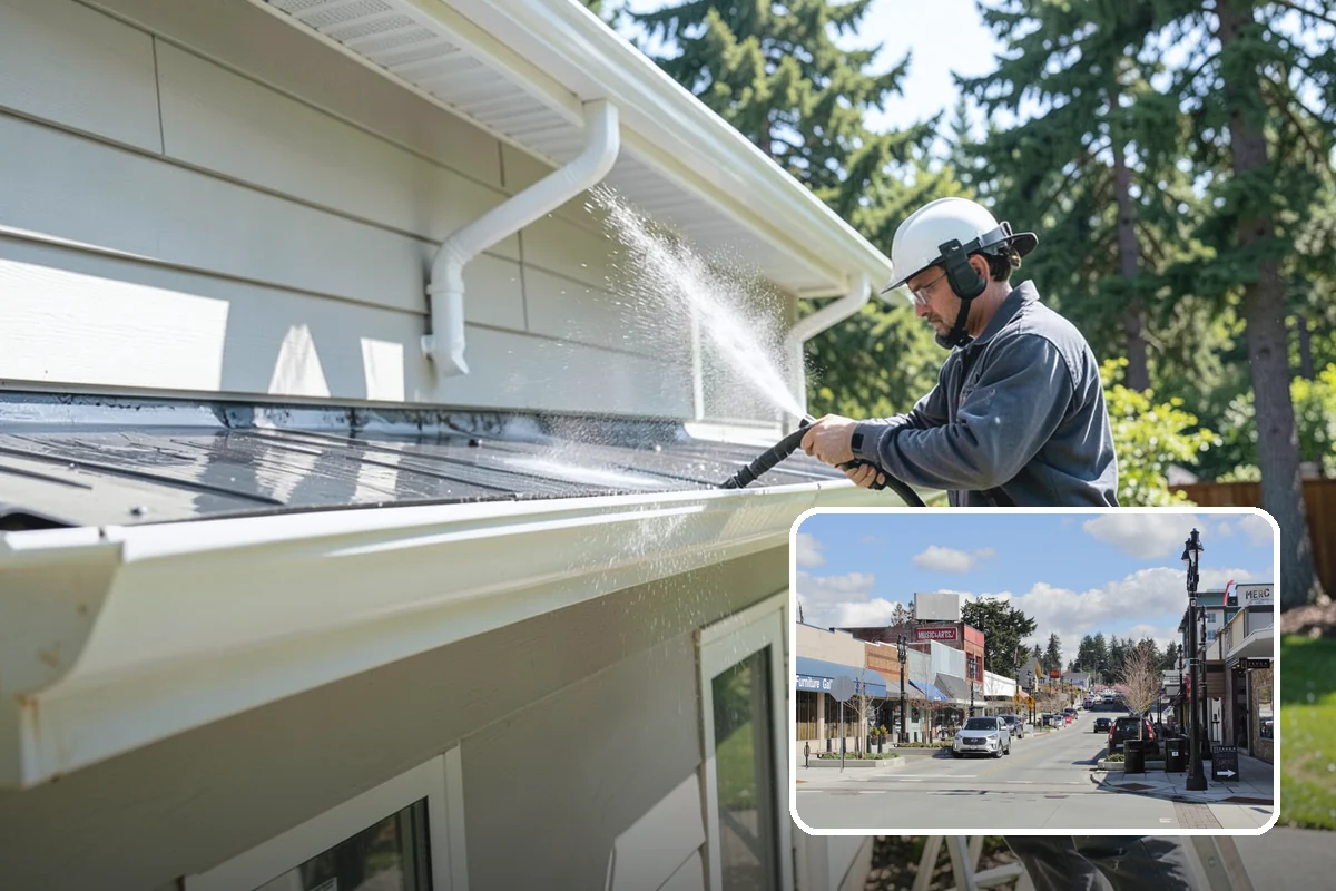 French Window Cleaning in Bothell, King County, WA - Cleans each divided pane and the muntins between