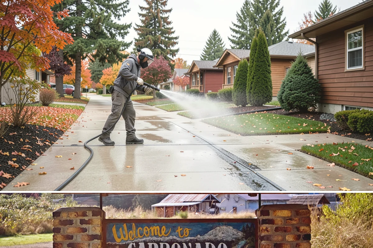 French Window Cleaning in Carbonado, Pierce County, WA - Spring is ideal to detail French windows after winter drives grime into every corner.