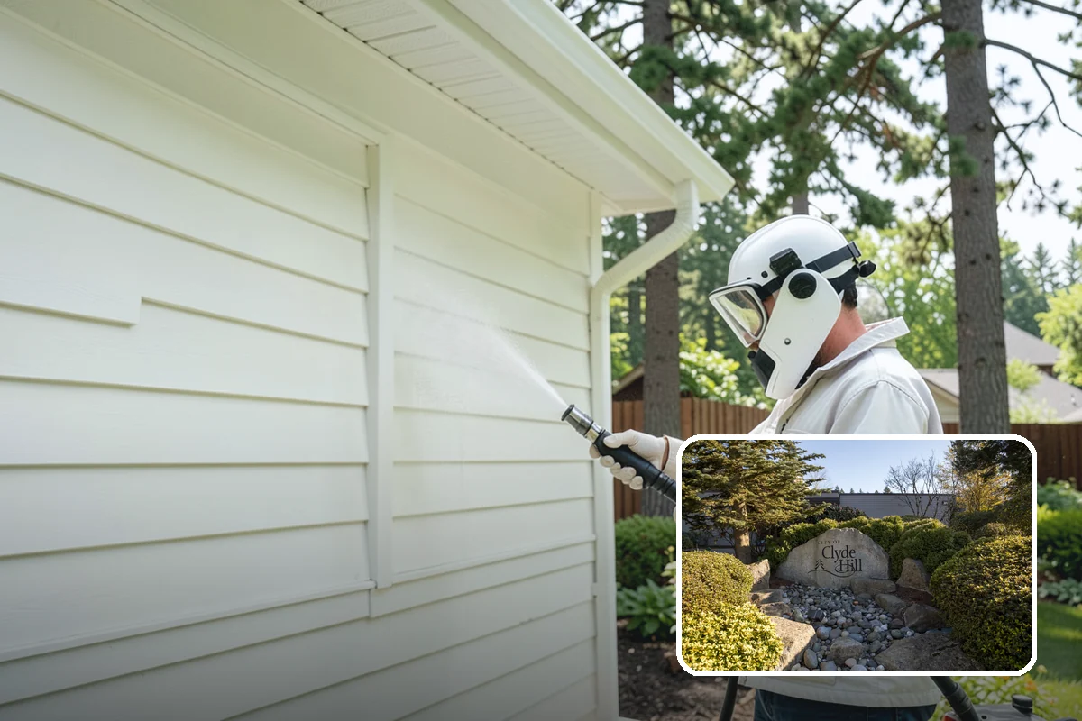 French Window Cleaning in Clyde Hill, King County, WA - Cleans each divided pane and the muntins between