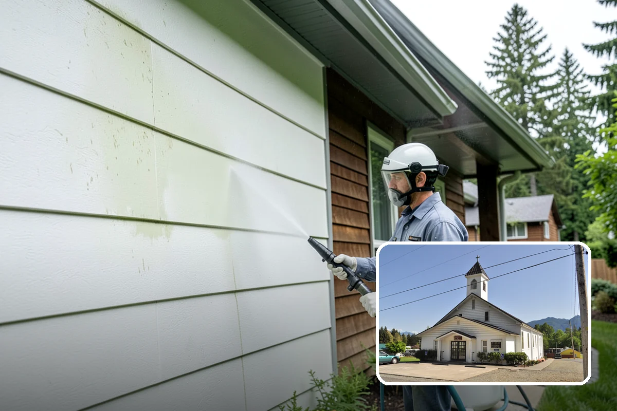 French Window Cleaning in Concrete, Skagit County, WA - Cleans each divided pane and the muntins between