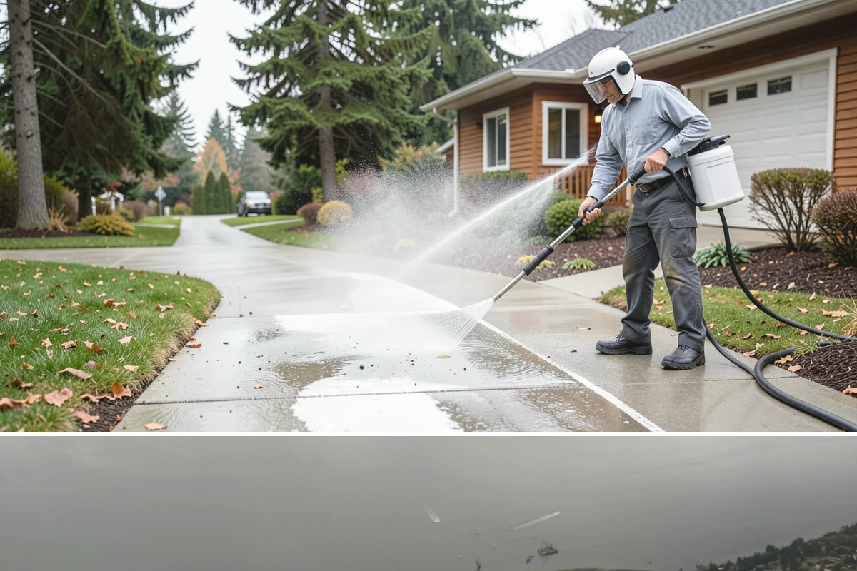 French Window Cleaning in Des Moines, King County, WA - Spring is ideal to detail French windows after winter drives grime into every corner.