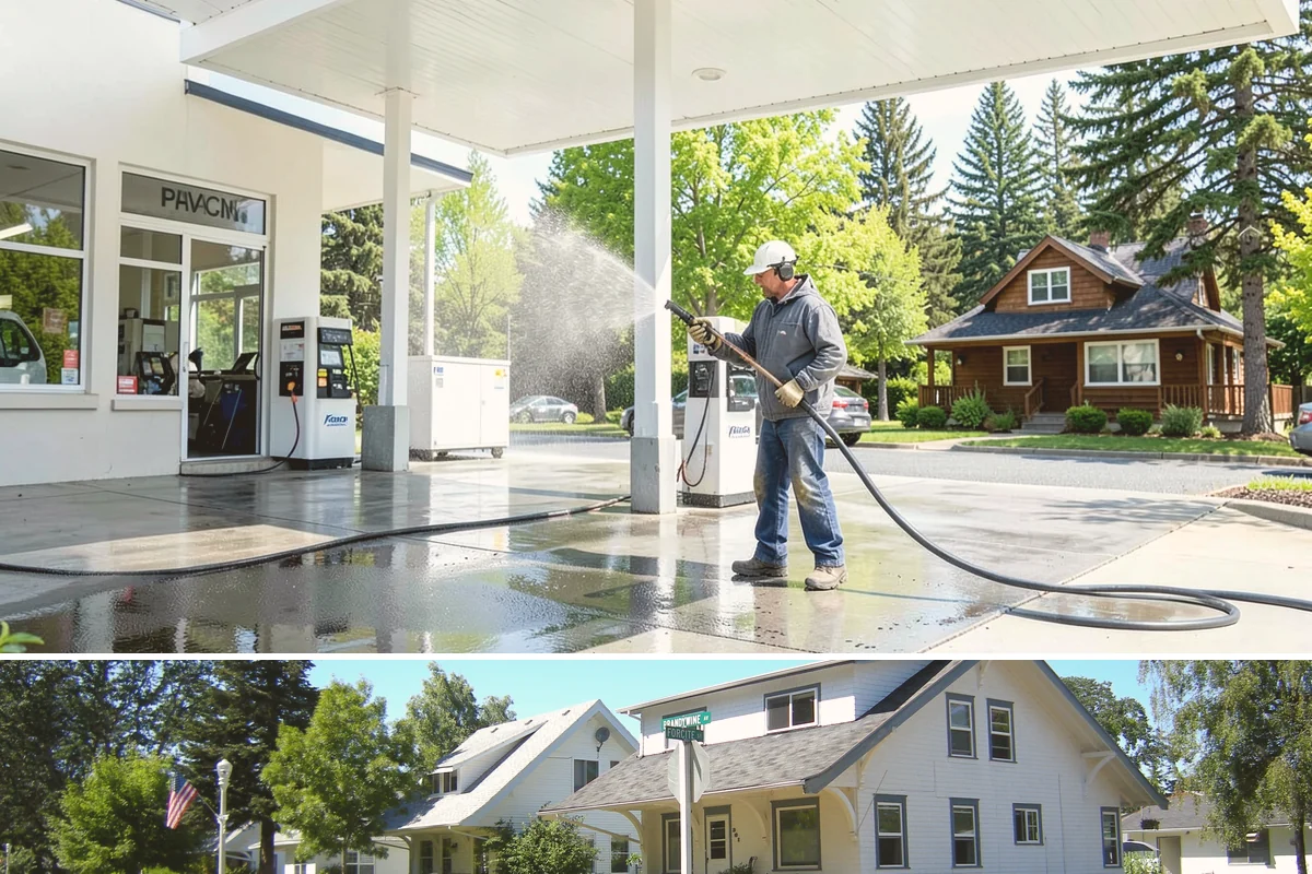 French Window Cleaning in DuPont, Pierce County, WA - Spring is ideal to detail French windows after winter drives grime into every corner.