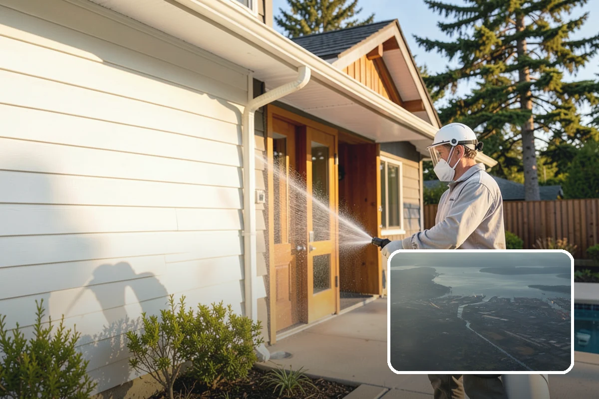 French Window Cleaning in Fife, Pierce County, WA - Cleans each divided pane and the muntins between