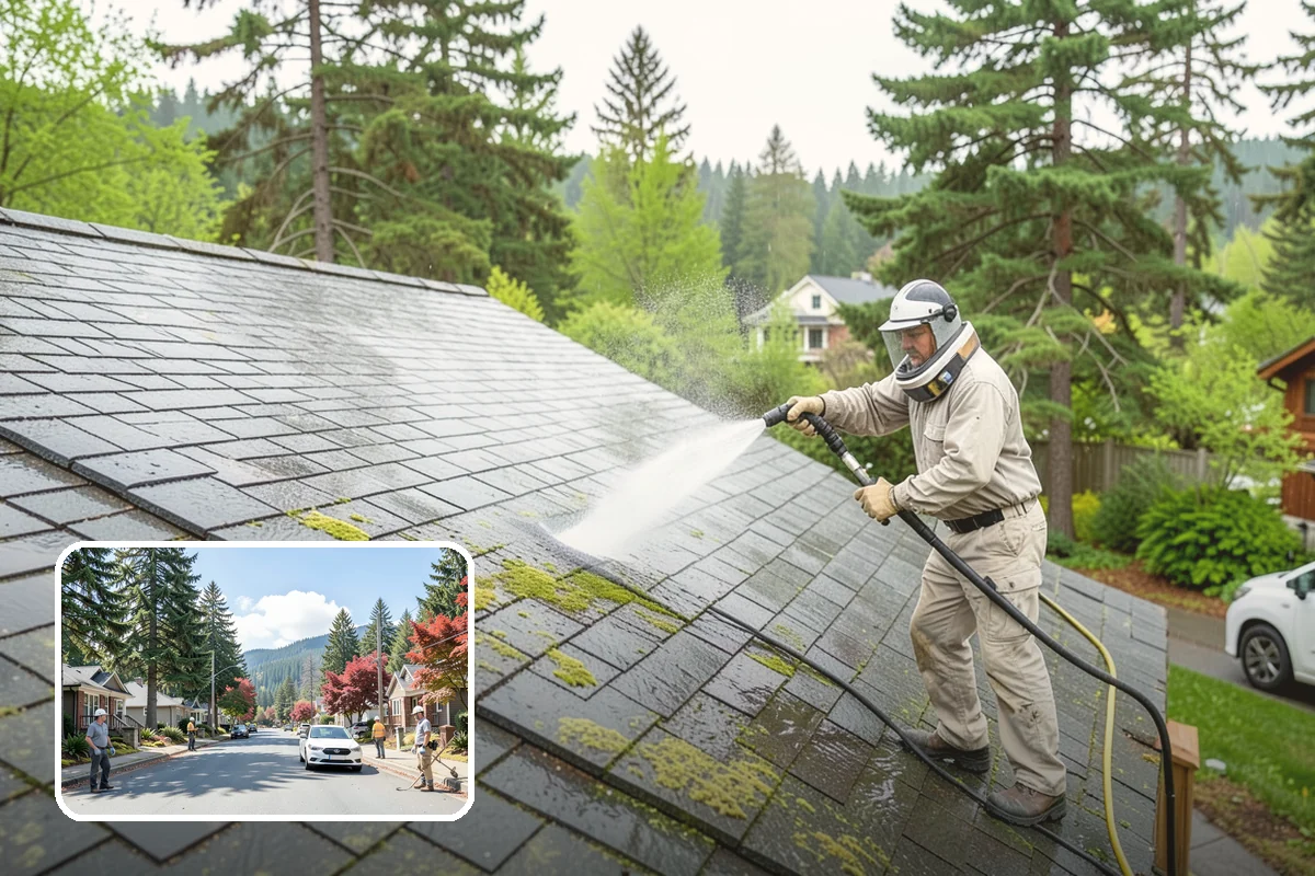 French Window Cleaning in Hunts Point, King County, WA - Cleans each divided pane and the muntins between