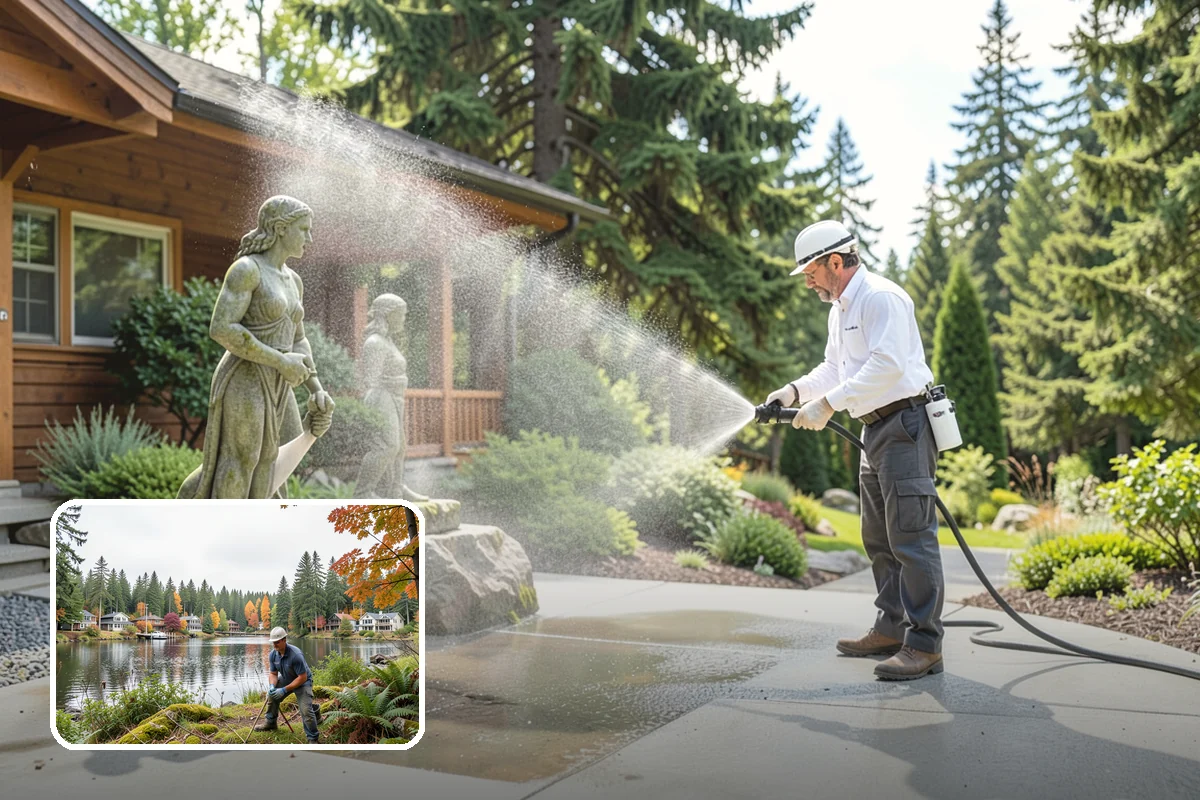 French Window Cleaning in La Conner, Skagit County, WA - Cleans each divided pane and the muntins between