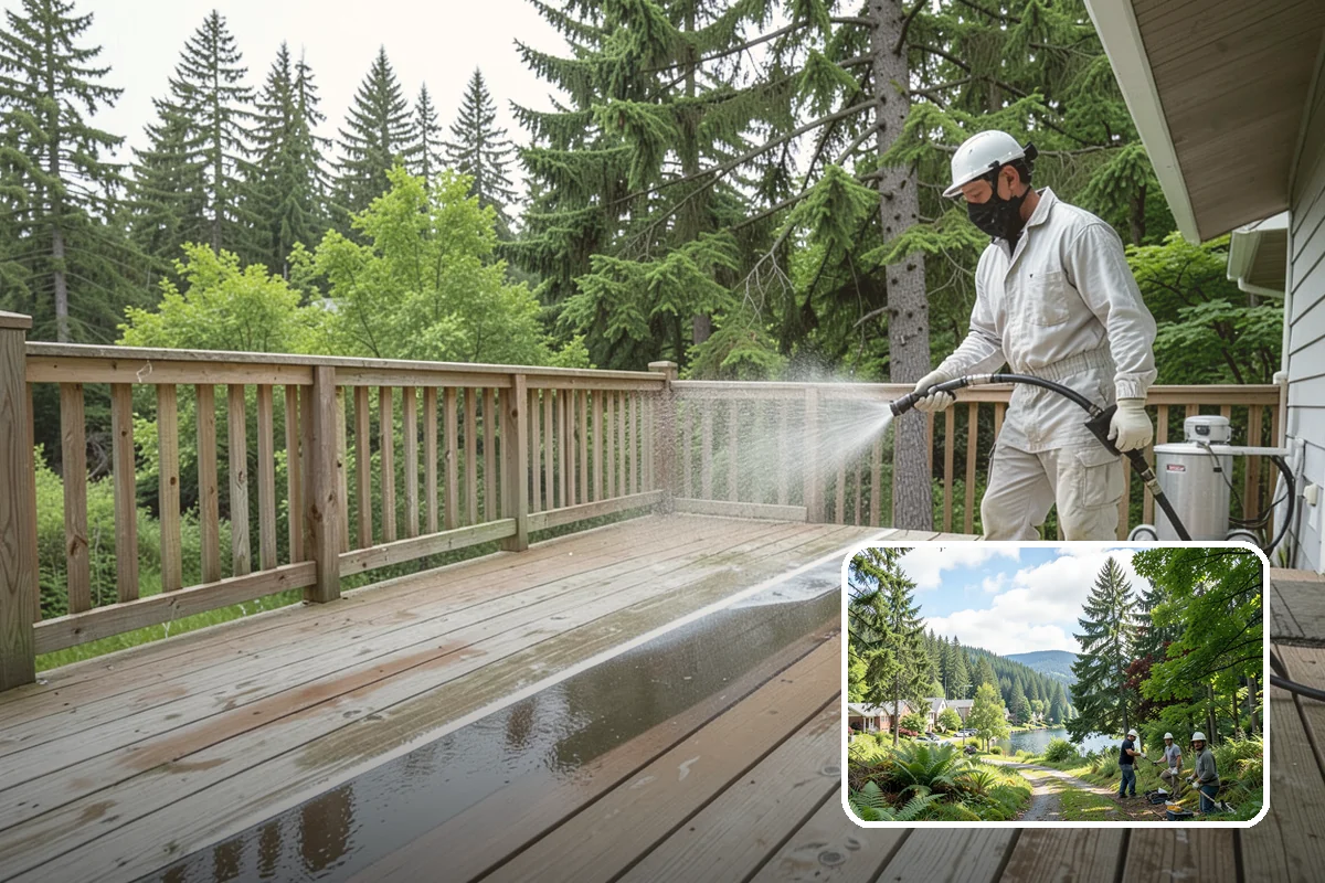 French Window Cleaning in Lake Forest Park, King County, WA - Cleans each divided pane and the muntins between