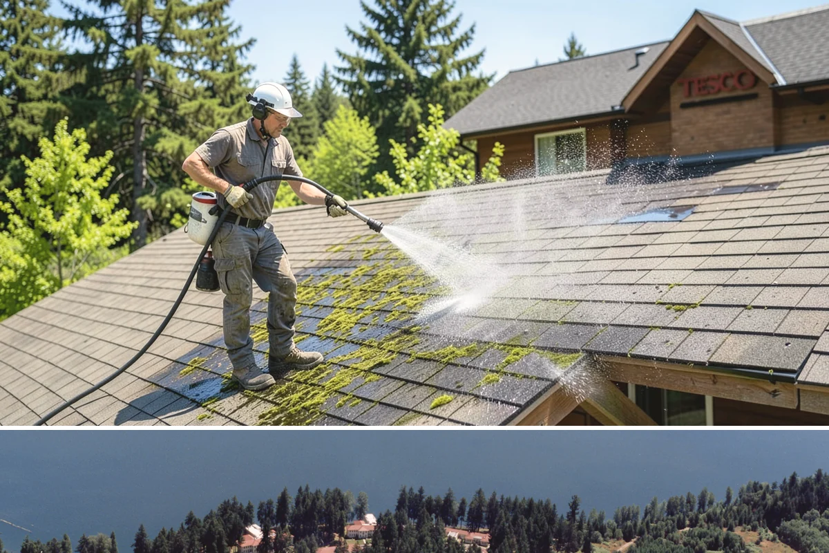 French Window Cleaning in Lakewood, Pierce County, WA - Spring is ideal to detail French windows after winter drives grime into every corner.