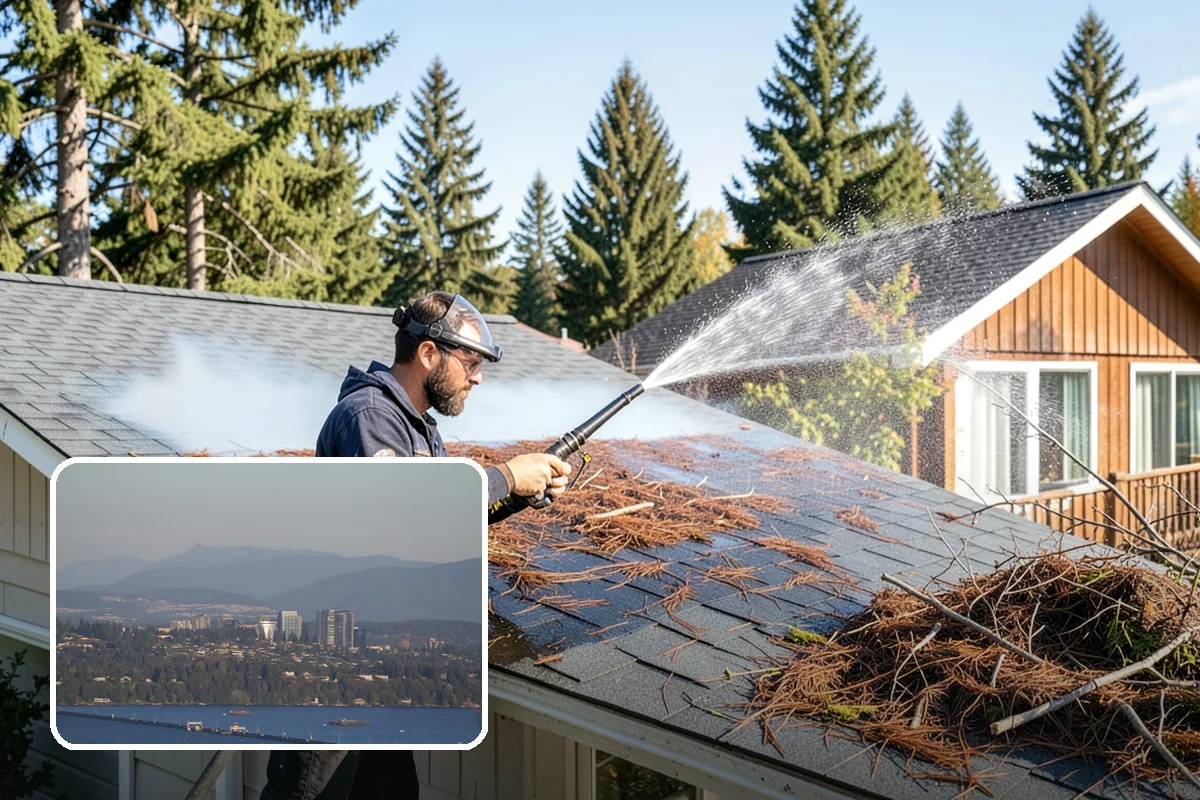 French Window Cleaning in Medina, King County, WA - Cleans each divided pane and the muntins between