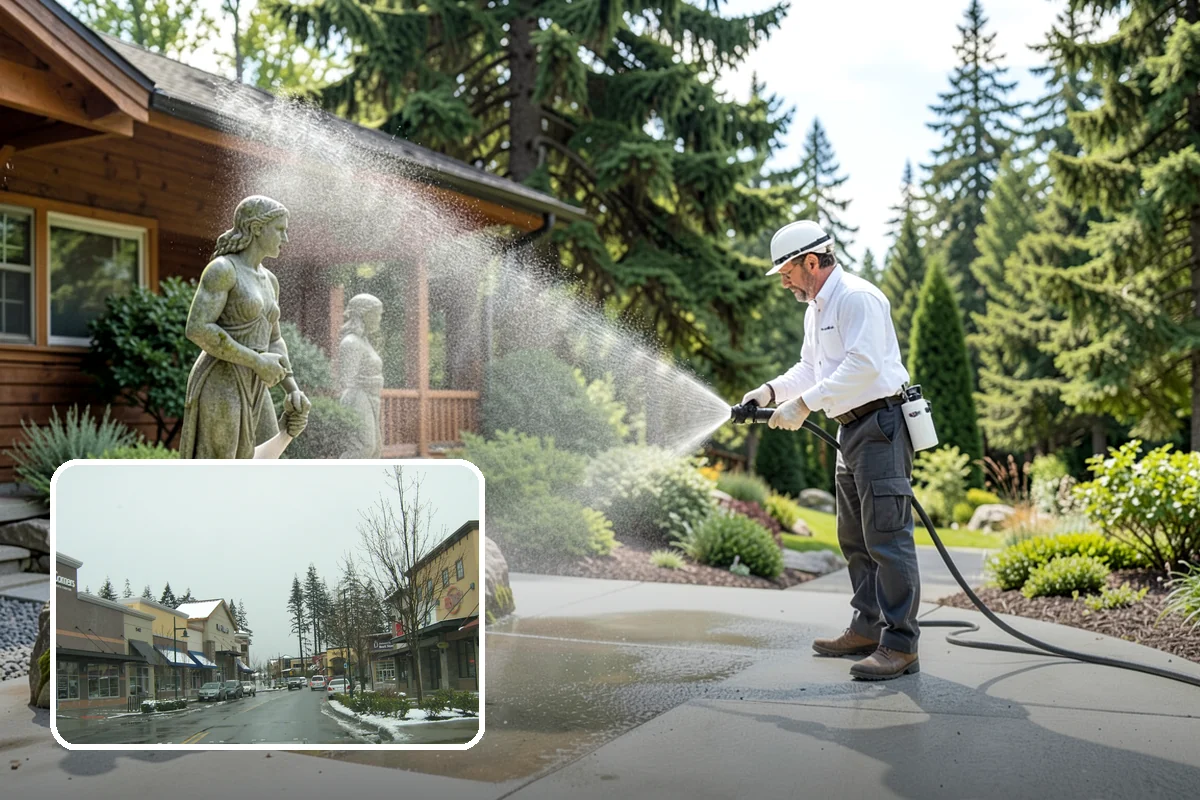 French Window Cleaning in Mill Creek, Snohomish County, WA - Cleans each divided pane and the muntins between