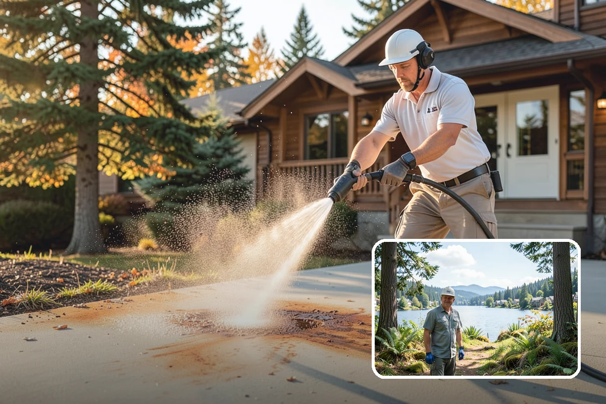 French Window Cleaning in Milton, King County, WA - Cleans each divided pane and the muntins between