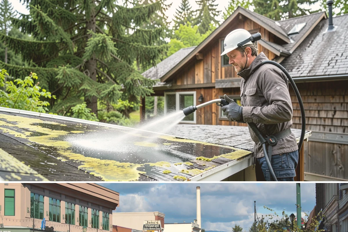 French Window Cleaning in Monroe, Snohomish County, WA - Spring is ideal to detail French windows after winter drives grime into every corner.