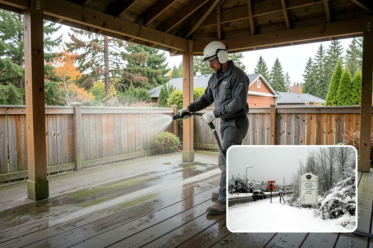 French Window Cleaning in Newcastle, King County, WA - Cleans each divided pane and the muntins between