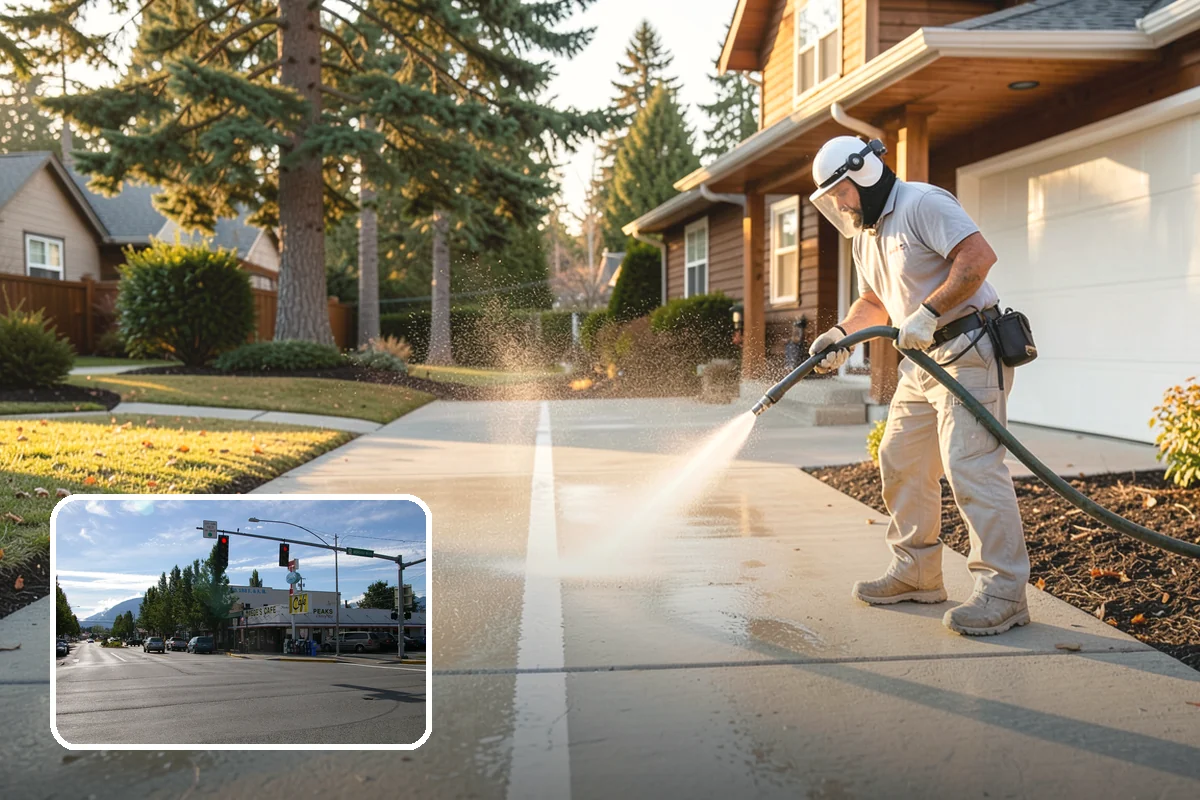 French Window Cleaning in North Bend, King County, WA - Cleans each divided pane and the muntins between
