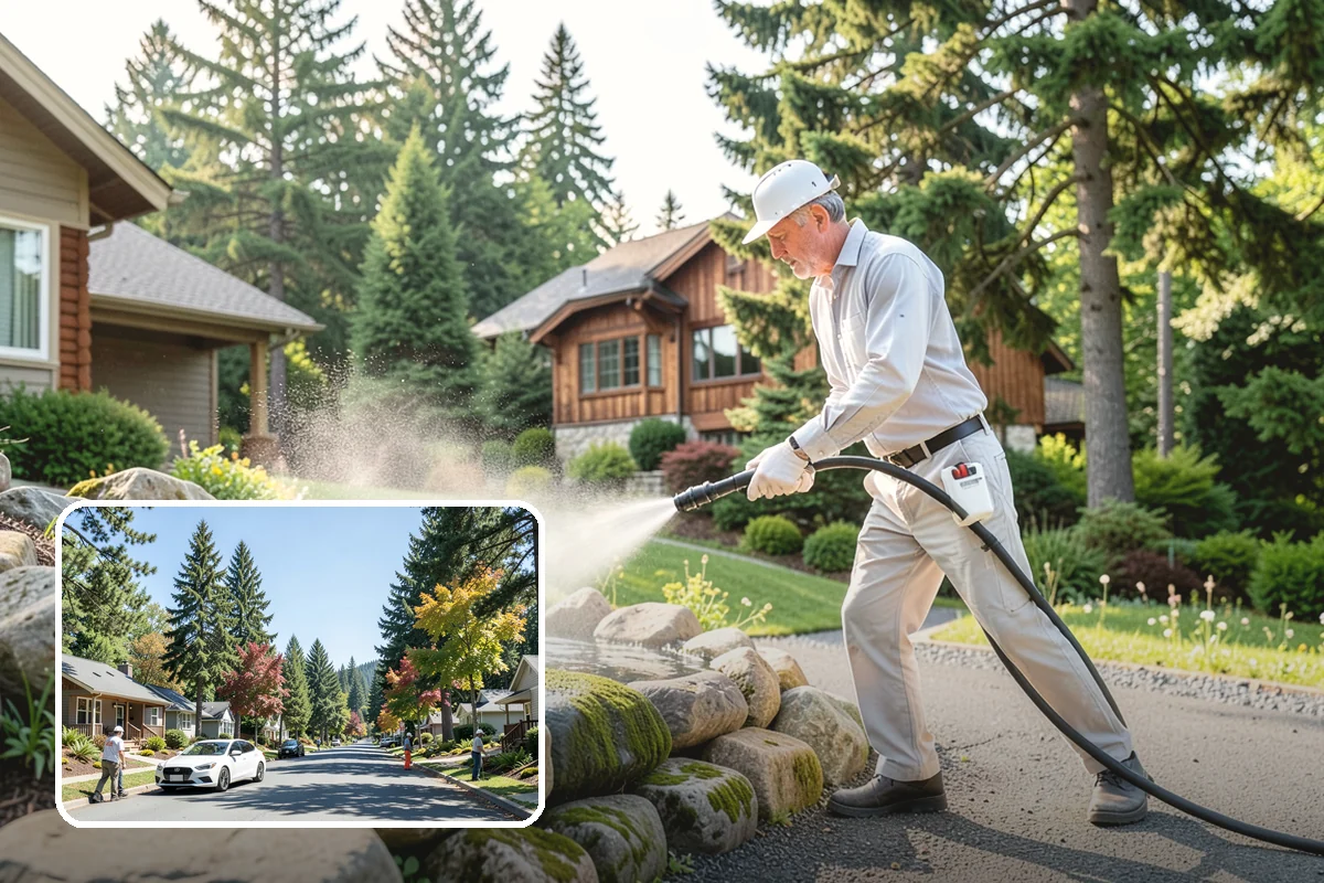 French Window Cleaning in Orting, Pierce County, WA - Cleans each divided pane and the muntins between