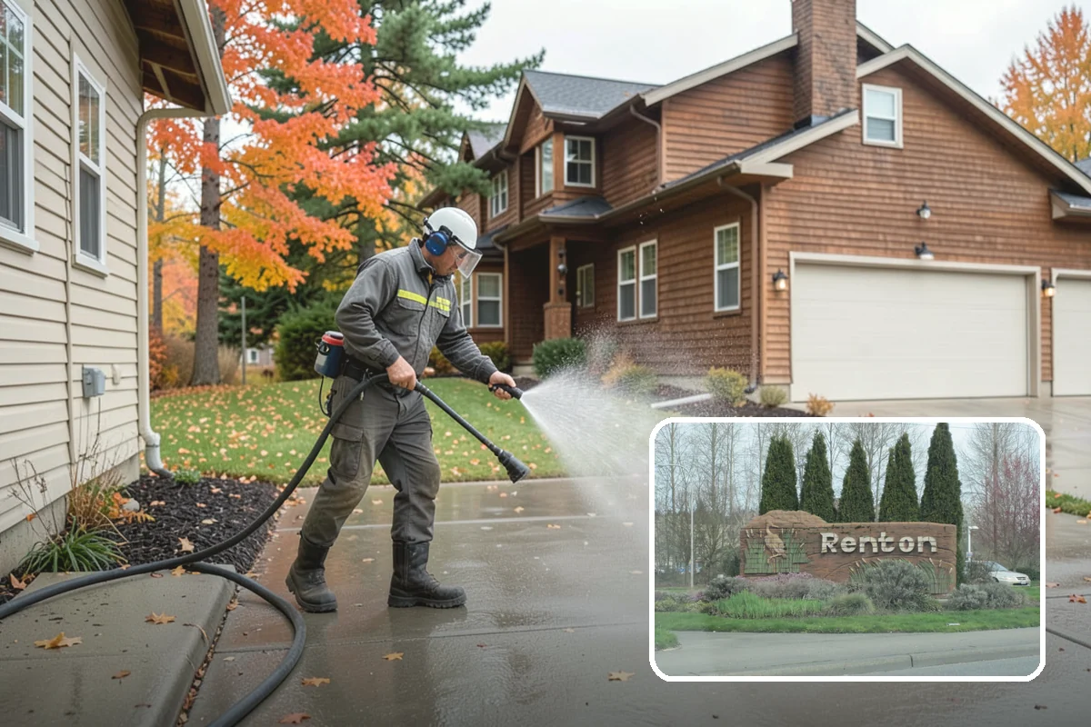 French Window Cleaning in Renton, King County, WA - Cleans each divided pane and the muntins between