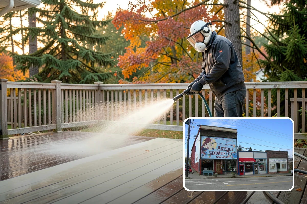 French Window Cleaning in Ruston, Pierce County, WA - Cleans each divided pane and the muntins between