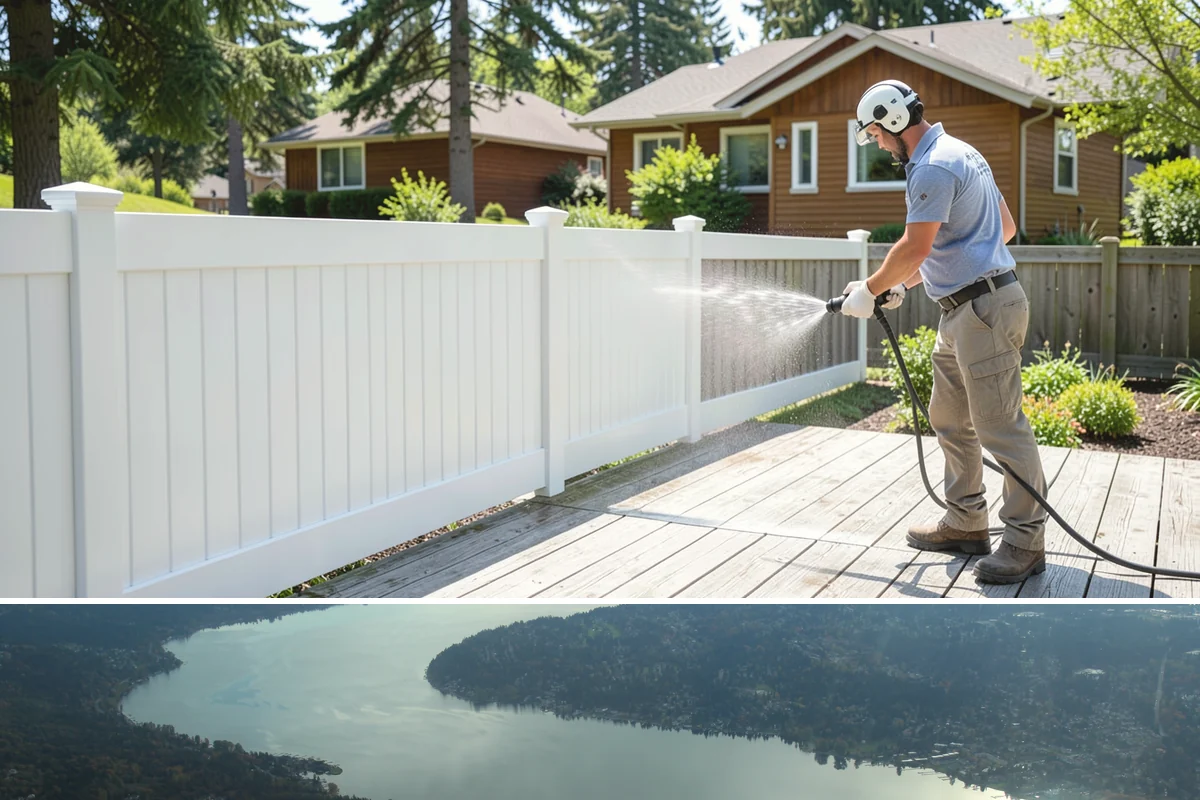 French Window Cleaning in Sammamish, King County, WA - Spring is ideal to detail French windows after winter drives grime into every corner.