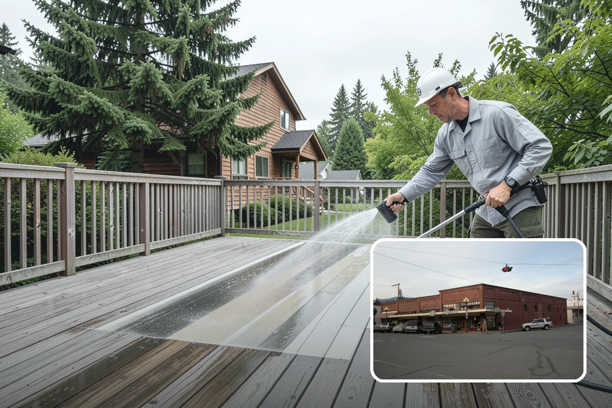 French Window Cleaning in Sedro-Woolley, Skagit County, WA - Cleans each divided pane and the muntins between