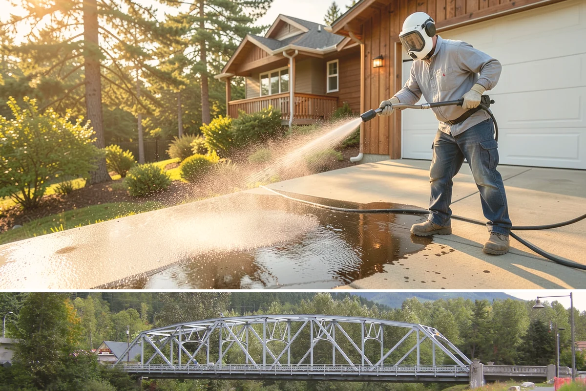 French Window Cleaning in Skykomish, King County, WA - Spring is ideal to detail French windows after winter drives grime into every corner.