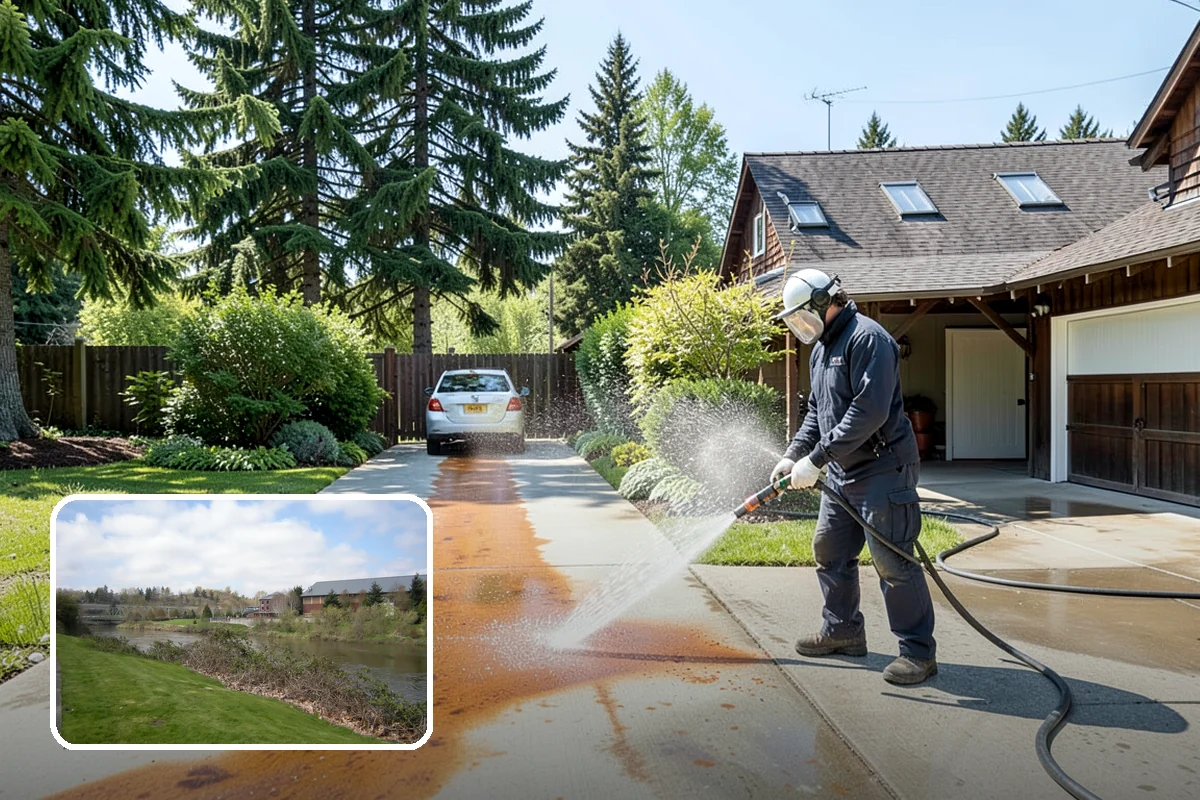 French Window Cleaning in Tukwila, King County, WA - Cleans each divided pane and the muntins between