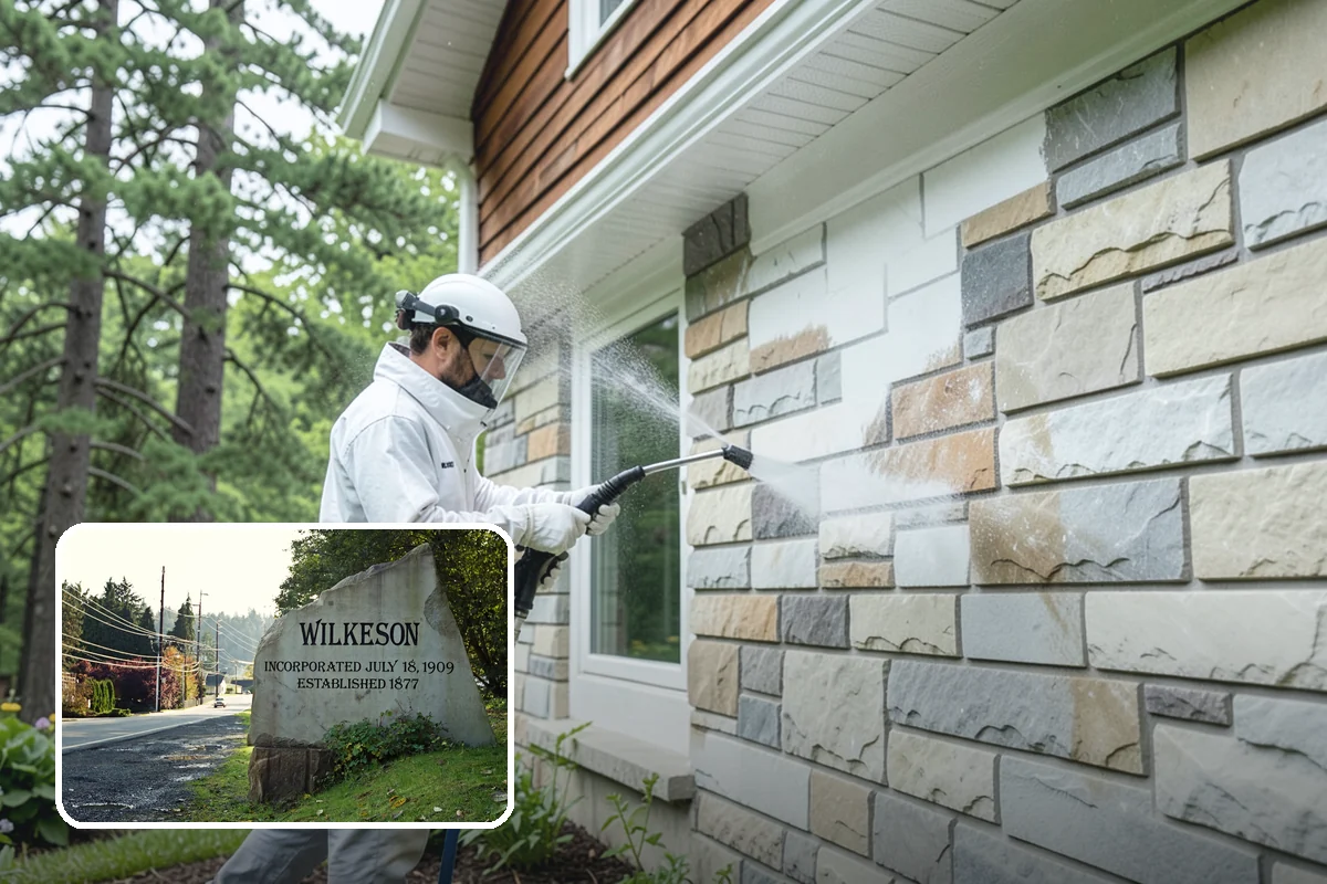 French Window Cleaning in Wilkeson, Pierce County, WA - Cleans each divided pane and the muntins between